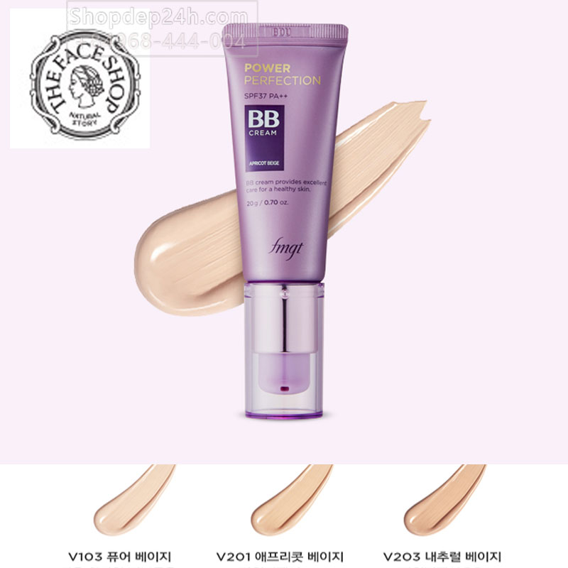 [The Face Shop] BB The Face Shop fmgt Power Perfection BB Cream 20ml mới